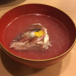 うを徳 - 鯛の潮汁