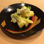 うを徳 - 筍と烏賊の木の芽和え