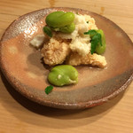 うを徳 - 鯛の子と空豆