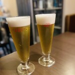 ガルゴッタ - まずは生ビール