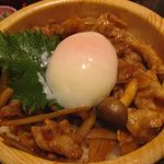 Ohitsugohanshirokujichuu - ホエー豚の高砂長寿味噌焼きおひつごはんのアップ(2013.01)