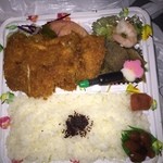 楽酔家 - チキンカツ（リラックス弁当￥３８０円）