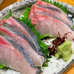 なかなか - 縞鯵お造り