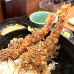 割烹 金藤 - 海老天丼　byまみこまみこ