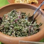 アーユルヴェーダ・カフェ ディデアン - つぼ草とコリアンダーの和え物