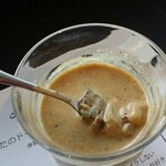 アーユルヴェーダ・カフェ ディデアン - サービスのカレースープ