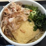 然の膳  - 料理写真:きつねそば