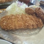 かつ善 - 料理写真:ヒレとロース