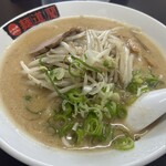 麺道蘭　二戸店 - ニンニク味噌ラーメン　見た目には味噌ラーメンと同じ