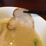 久留米ラーメン清陽軒 - チャーシュー。