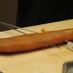 鮨 心白 - 自家製からすみ