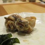 鮨 心白 - サザエの煮物