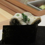 鮨 心白 - 牡蠣軍艦