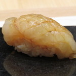 鮨 心白 - １０日寝かせた平スズキ