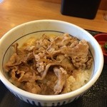 なか卯 - 和風牛丼