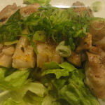 みくり - ぢどりもも焼きラー油ポン酢