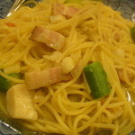 みくり - 帆立とベーコンのペペロンティーノ