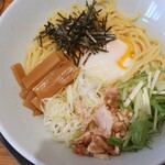 壱角家 × 油そば総本店 - 料理写真:温玉油そば（特大）