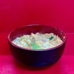 権八 - セットの親子丼