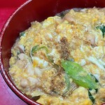 権八 - セットの親子丼