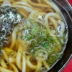 権八 - セットのかけうどん