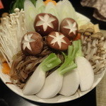 松吟庵 - お鍋のお野菜