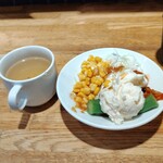 ステーキ屋 松 - 料理写真:サラダバー