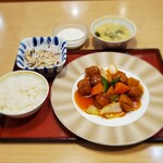 中華料理 香港飲茶 錦龍 - 料理写真:酢豚定食　980円