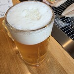 炉ばた ちどり - 生中750円