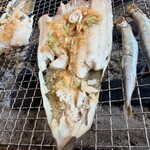 炉ばた ちどり - ほっけは尻尾のほうから食べていきます