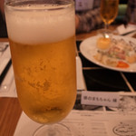 son-ju-cue - まずは、ビールからいただきました。