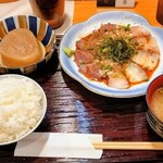 鮨とおでん＆ - 二色の漬け定食