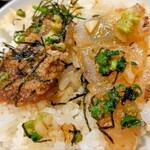 鮨とおでん＆ - ミニ漬け丼風にしても頂きました。