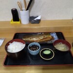 兄ん家 - さば半身味噌煮定食　