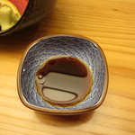 味処 大丸 - 刺身醤油