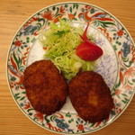 味処 大丸 - 手作りコロッケ 580円