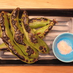 味処 大丸 - 焼そら豆 550円