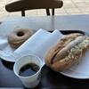 スターバックスコーヒー - ハーブソーセージ、石窯フィローネ、シュガードーナツ