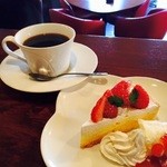 ケーズ アルバーマー - ケーキセット 750円