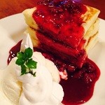 ケーズ アルバーマー - スクエアパンケーキ  800円