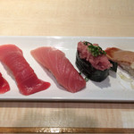 寿司の美登利 - まぐろづくし　ハーフ