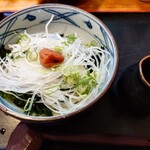 久兵衛 - 料理写真:梅あっさりぶっかけうどん