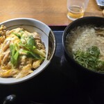 番屋 - 親子丼セット