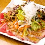 フィッシュ オン ディッシュ ロリー - fish on dish どっさり野菜と鮮魚のカルパッチョ
