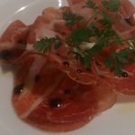 アンティキサポーリ - 自家製サラミ