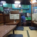 河童亭 - 201505 河童亭 店内（座席より右まわり）⇒