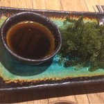 てぃーあんだ 扇町本店 - 食感が楽しい海ぶどう