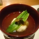 こふく - お椀海老しんじょ。