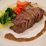 ラ・フレッチャ - 2013/3　Carne　上州牛のランプ肉のグリル・バルサミコのソース
      