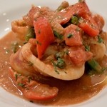 ラ・フレッチャ - 2015/3　Pesce 小ヤリイカのローザマリーナ風味ソテー